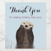 素晴らしい素晴らしさをありがとう ワインラベル (シングルラベル)