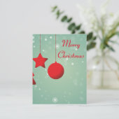 素晴らしい素晴らし、豪華なクリスマスボール シーズンカード (スタンド正面)