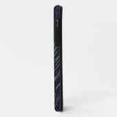 素晴らしい紫色の孔雀の羽 Case-Mate iPhoneケース (裏面/左)