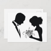 素晴らしい結婚式 インビテーションポストカード (正面/裏面)