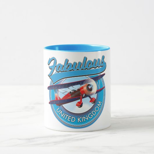 素晴らしい統一された王国の旅行パッチ。 マグカップ (中央)