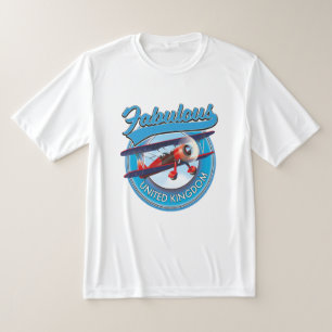 素晴らしい統一された王国の旅行パッチ。 Tシャツ