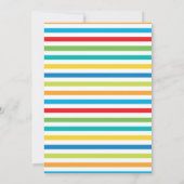 素晴らしい絵文字バースデーパーティー 招待状 (裏面)