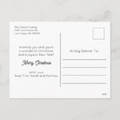 素晴らしい緑の写真だ シーズンポストカード (裏面)