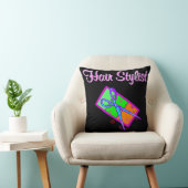 素晴らしい美容師ヘアカットデザイン クッション (椅子)