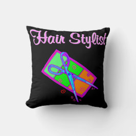 素晴らしい美容師ヘアカットデザイン クッション