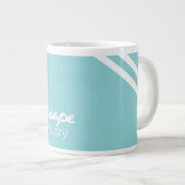 素晴らしい脱出のムスタングの聖域のロゴのジャンボマグ ジャンボコーヒーマグカップ (正面右)