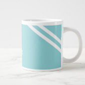 素晴らしい脱出のムスタングの聖域のロゴのジャンボマグ ジャンボコーヒーマグカップ (右)