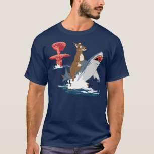 素晴らしい脱出-カンガルーの鮫の騎兵隊 Tシャツ