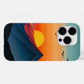 素晴らしい自然デザイン Case-Mate iPhoneケース (裏面 (横))