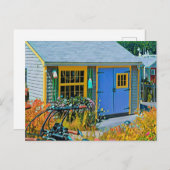 素晴らしい自転車ペイント ポストカード (正面/裏面)