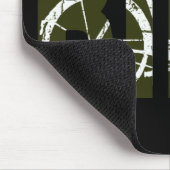 素晴らしい自転車。 自転車に乗ること。 バイクテーマ マウスパッド (コーナー)