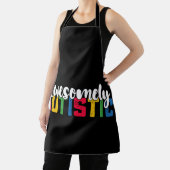 素晴らしい自閉症バイガールファミリー エプロン (インサイチュ)