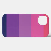 素晴らしい色の組み合わせ |ピンクパープル |カスタム Case-Mate iPhoneケース (裏面 (横))