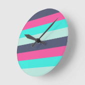 素晴らしい色の組合せの芸術及び壁Décor ラウンド壁時計 (傾斜)