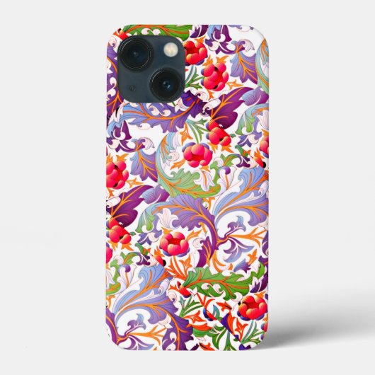 素晴らしい色の花ケースメイトiPhoneケース Case-Mate iPhoneケース (裏面)