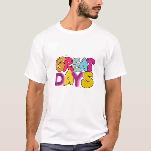 素晴らしい色合い  Tシャツ (正面)