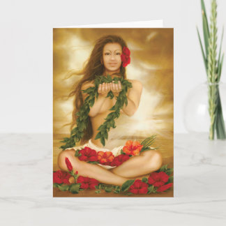 素晴らしい芸術家によるロリ地方Higgins.精神のアロハ カード