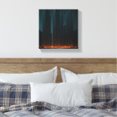 素晴らしい芸術 キャンバスプリント (インサイチュ (寝室))