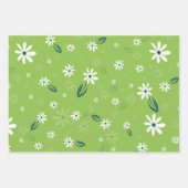 素晴らしい草のインコ、贈り物 ラッピングペーパーシート (正面3)