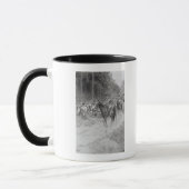 素晴らしい草原からのワシントン州の退去 マグカップ (左)