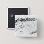 素晴らしい草原の戦い、1754年7月3日 缶バッジ (正面&裏面)