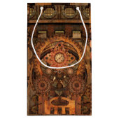 素晴らしい蒸気パンクデザイン スモールペーパーバッグ (裏面)