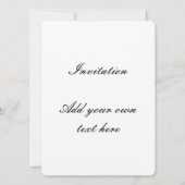 素晴らしい蒸気パンクハート 招待状 (裏面)