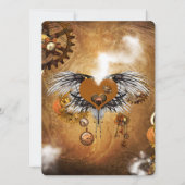 素晴らしい蒸気パンクハート 招待状 (正面)