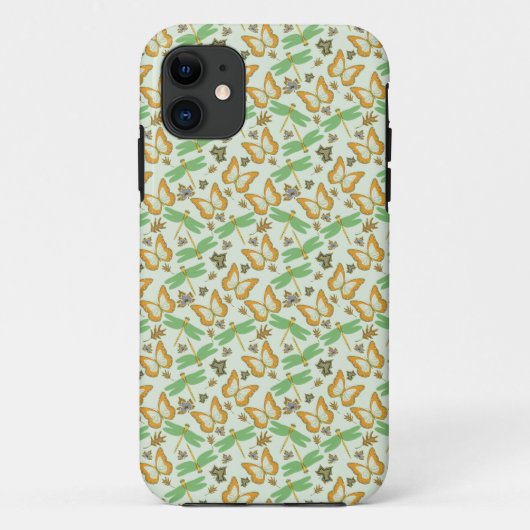 素晴らしい蝶のパターン Case-Mate iPhoneケース (裏面)
