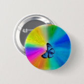 素晴らしい蝶 缶バッジ (正面&裏面)