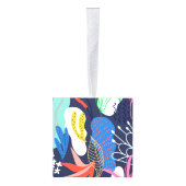 素晴らしい装飾 キューブオーナメント (右)