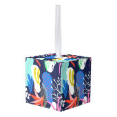 素晴らしい装飾 キューブオーナメント (裏面アングル)