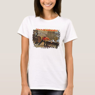 「素晴らしい製材所場面」、「ブルー・ジーンズのためのポスター Tシャツ
