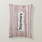 素晴らしい言葉の紙。概念。AMの単語 アクセントクッション (裏面(縦))