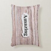 素晴らしい言葉の紙。概念。AMの単語 アクセントクッション (正面(垂直))