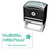 「素晴らしい訂正!」 インストラクタースタンプ セルフインキングスタンプ (インサイチュ)