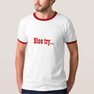 素晴らしい試み… Tシャツ