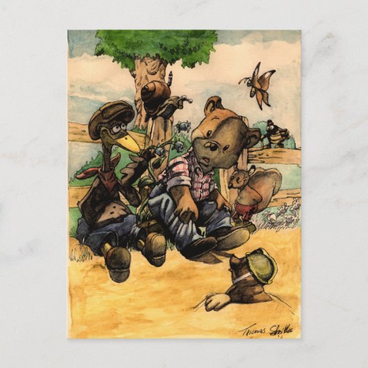 素晴らしい話 ポストカード (正面)