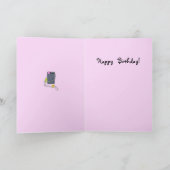 素晴らしい誕生日ハッピーバースデー賞 カード (内部)