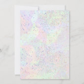 素晴らしい誕生日パーティーに招待されました！写真 招待状 (裏面)