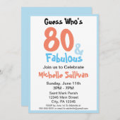 素晴らしい誕生日パーティーの招待 招待状 (正面/裏面)