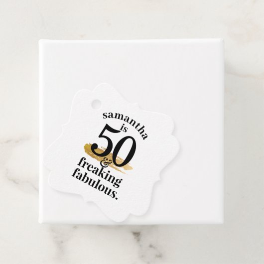 素晴らしい誕生日白黒ありがとう フェイバータグ (インサイチュ)