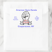 素晴らしい贈り物 長方形シール (バッグ)