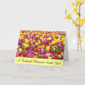 素晴らしい退職者があなたを待ち受けている!カードの削除 カード (黄色い花)