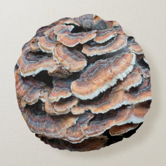 素晴らしい野生のきのこの枕! ラウンドクッション