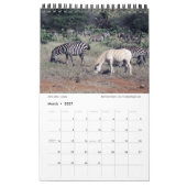 素晴らしい野生生物 – ケニヤカレンダー独身の(P) カレンダー (3月 2027)
