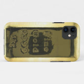 素晴らしい金ゴールド9999の陸軍少尉の階級章のiPhone 5の場合 Case-Mate iPhoneケース (裏面(横))