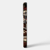 素晴らしい雪だるま万華鏡 | 冬の複雑な芸術 Case-Mate iPhoneケース (裏面 / 左)