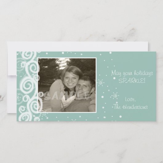 素晴らしい雪の乱舞 シーズンカード (正面)